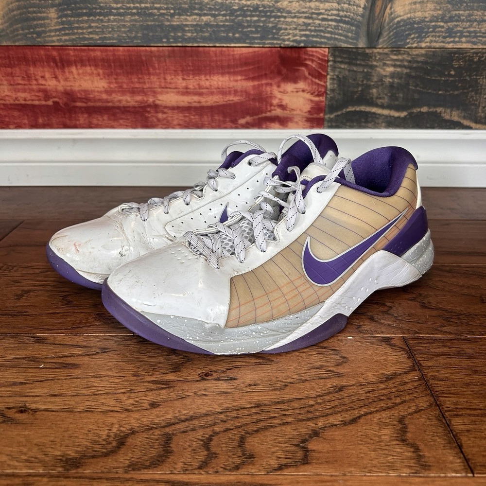 Nike 2009 Hyperdunk Supreme Low Steve Nash Kobe Bryant Purple 386424-151 10.5